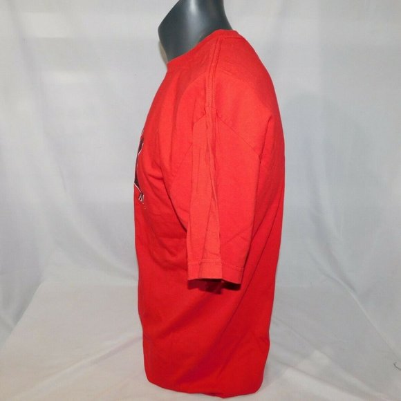 Evil Dead the Musical LOOK WHO'S EVIL NOW Mens L Red T Shirt - Picture 5 of 7